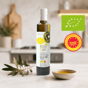 Ekologiškas Kalamata PDO ypač tyras alyvuogių aliejus - Green & Blu 500 ml