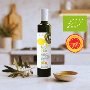 Ekologiškas Kalamata PDO ypač tyras alyvuogių aliejus - Green & Blu 500 ml
