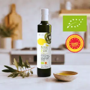 Ekologiškas Kalamata PDO ypač tyras alyvuogių aliejus - Green & Blu 500 ml