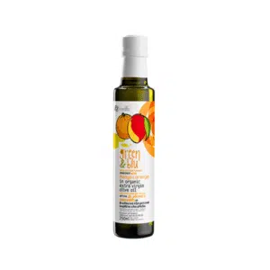 Ekologiškas alyvuogių aliejus su mango ir apelsinų skoniu - 250 ml 2