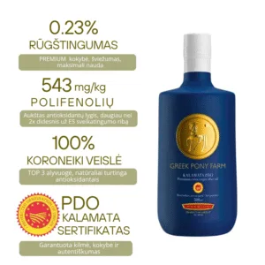 Greek pony farm alyvuogiu aliejaus savybes 2025