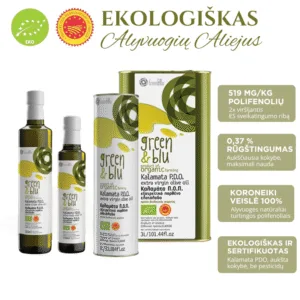 Green n Blu alyvuogiu aliejaus savybes 2025 2
