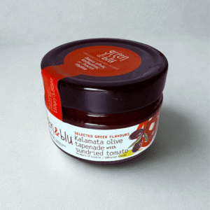 Kalamata alyvuogių užtepėlė su džiovintais pomidorais, 110 g stiklainis