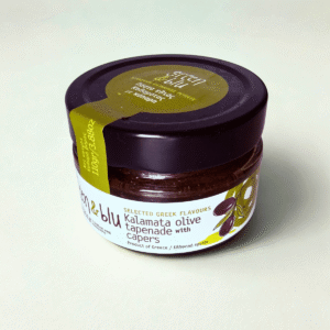 Kalamata alyvuogių užtepėlė su kaparėliais, 110 g stiklainis