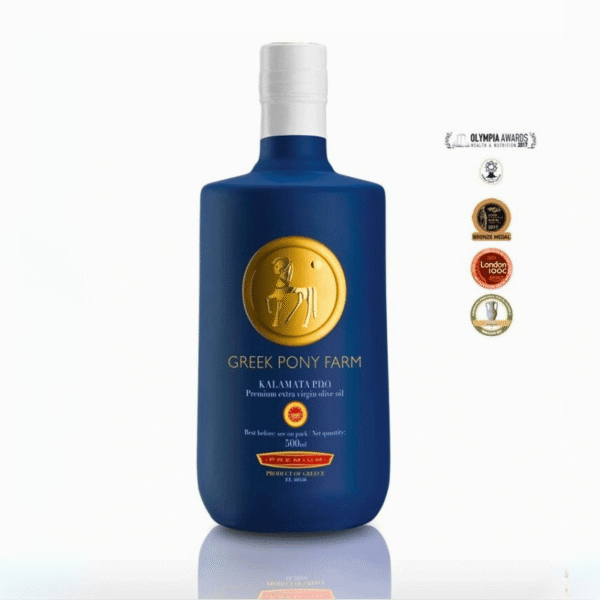 Premium Kalamata PDO alyvuogių aliejus EVOO