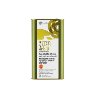 KALAMATA PDO sertifikuotas ypač tyras alyvuogių aliejus 3L skardinė