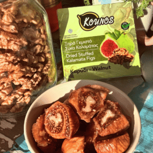 Džiovintos Kalamata figos su graikiniais riešutais 200g