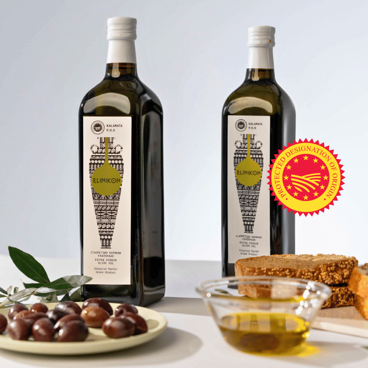 Kalamata PDO ypač tyras alyvuogių aliejus - Elinikon 750 ml