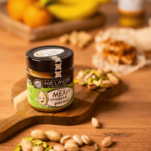 Graikiško medaus kremas su pistacijomis – 300g 5