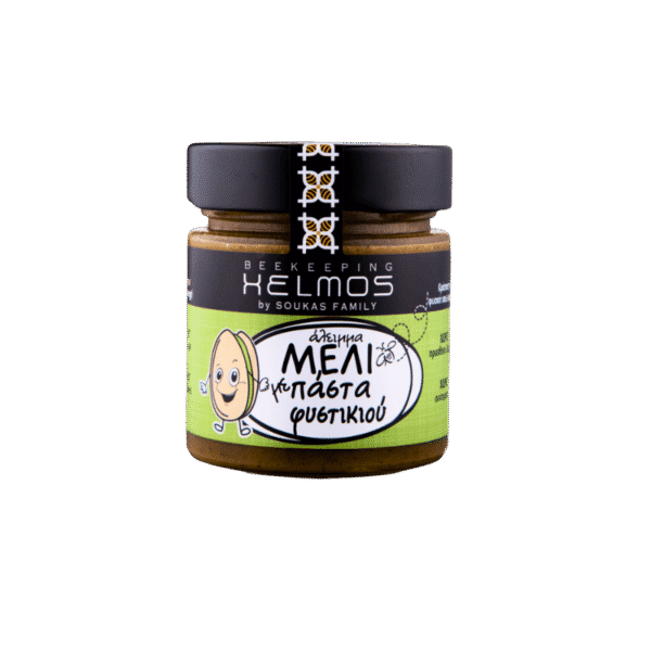 Graikiško medaus kremas su pistacijomis – 300g