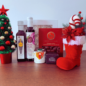 Dovanų Dėžutė „Graikiška Prabanga – Skoniai, kurie nustebina“ (5 produktai)