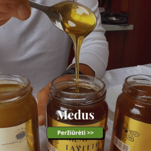 Medus ir medaus kremai
