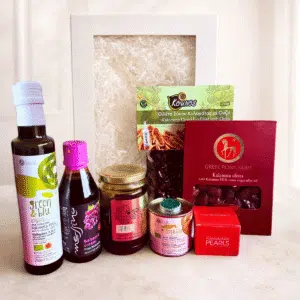Dovanų Dėžutė „Graikiškas Atradimas – 7 Skoniai, kurie nustebins“