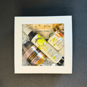 Dovanų dėžutė „Graikiškas Rytas“ (4 produktai)