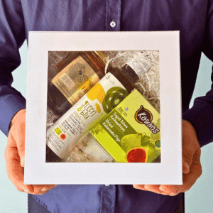 Dovanų dėžutė „Graikiškas Rytas“ (4 produktai)