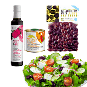 Rinkinys salotoms „Saldžiarūgštis Viduržemio skonis“