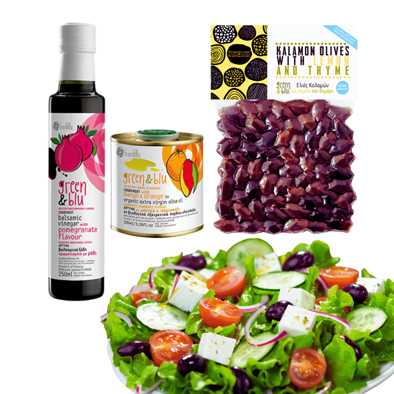 Rinkinys salotoms „Saldžiarūgštis Viduržemio skonis“