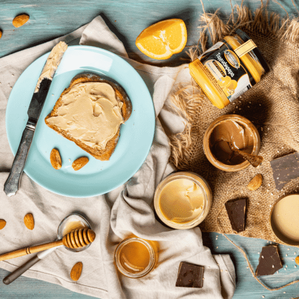 Sezamų kremas tahini su apelsinu 300g