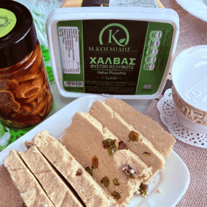 Sezamų chalva su pistacijomis 450g