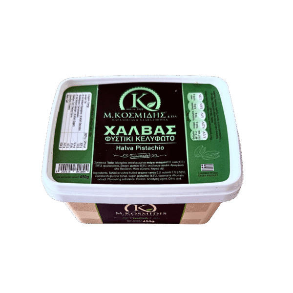 Sezamų halva su pistacijomis 450g