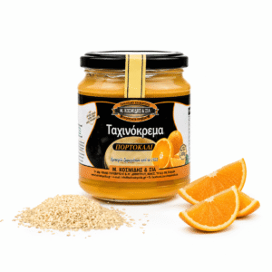 Sezamų kremas tahini su apelsinu 300g