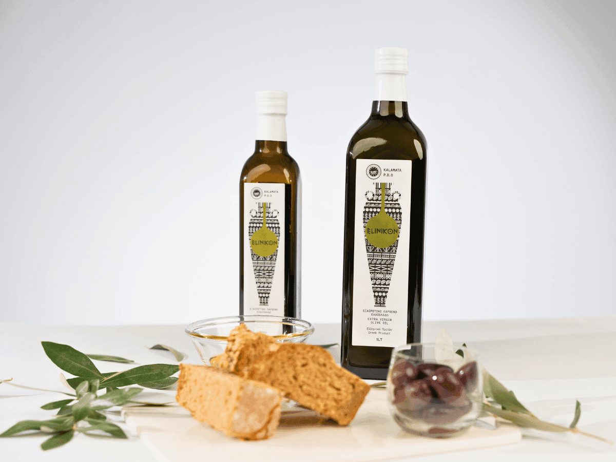KALAMATA PDO ypač tyras alyvuogių aliejus (EXTRA VIRGIN) 1L 'Elinikon' - Image 3