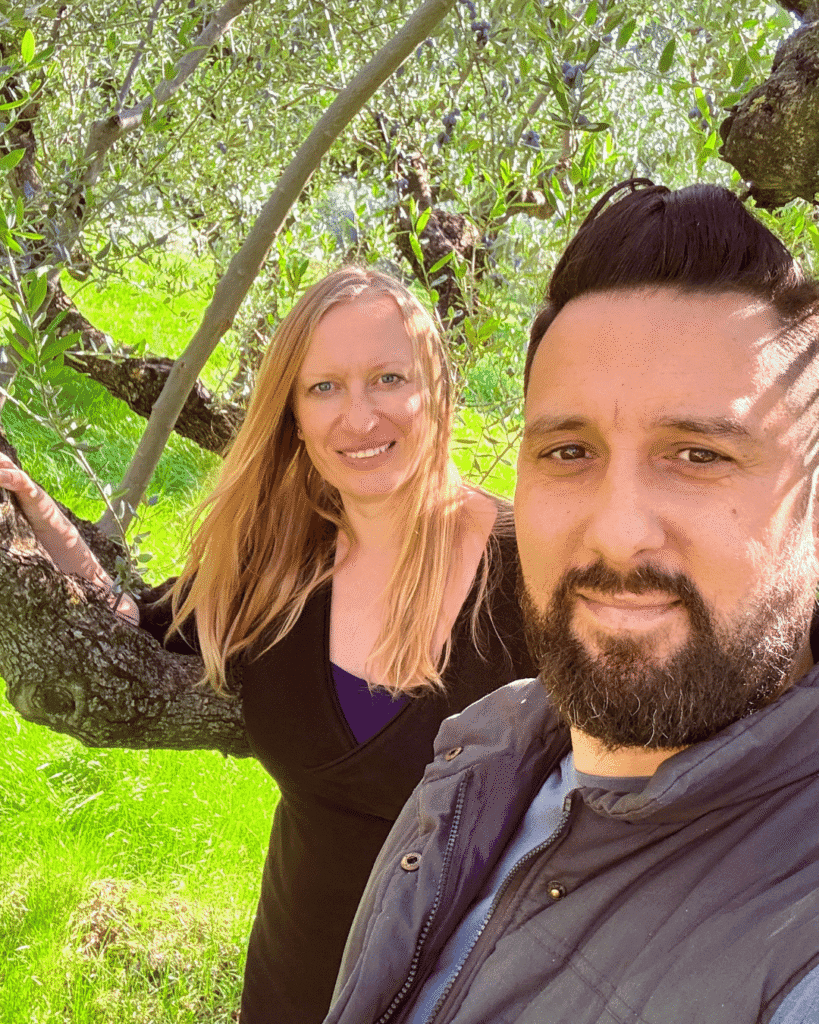 Apie mus Graikijos skonis Milda ir Vangelis komanda