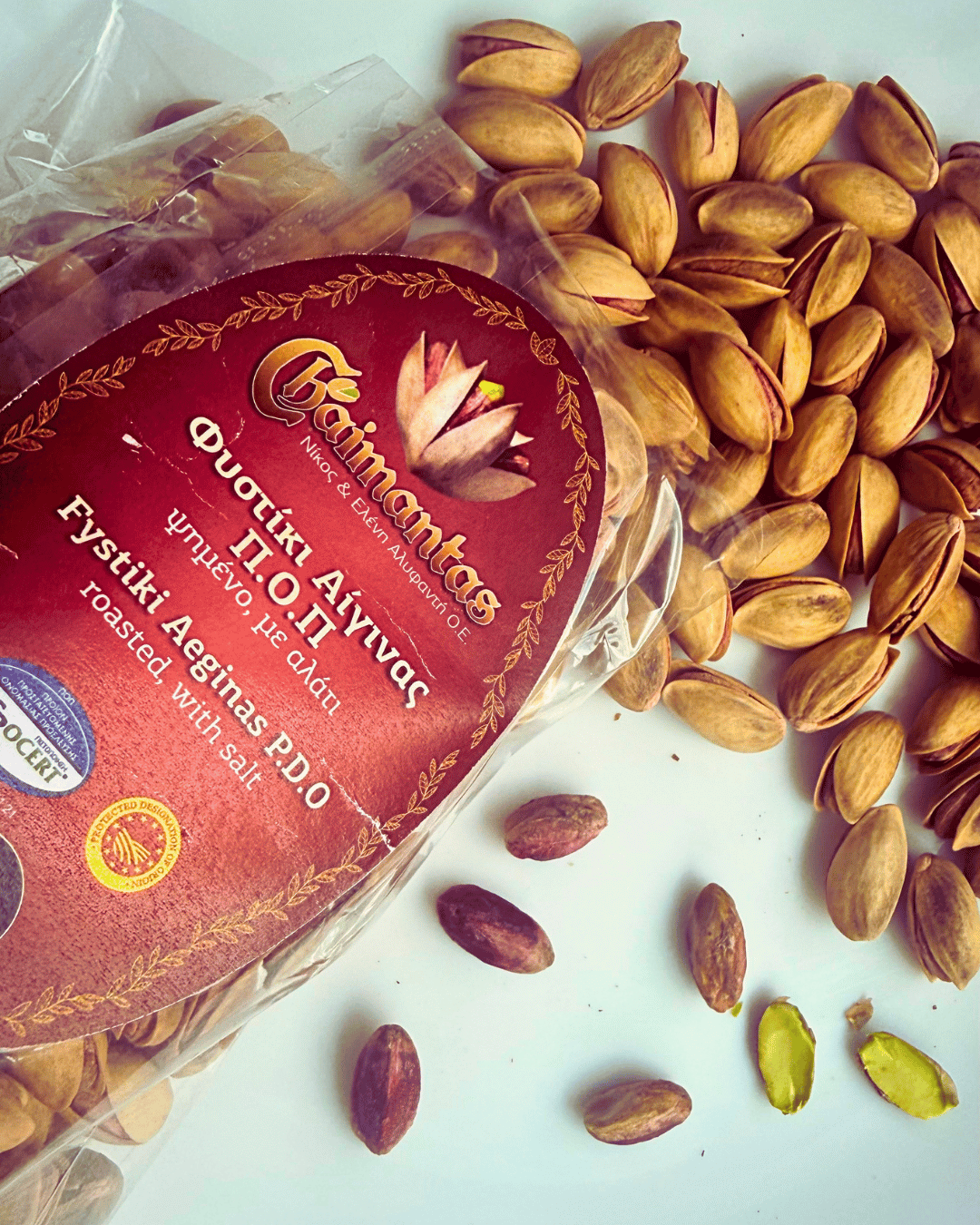 Pistacijos Kevale Skrudintos, Sūdytos (Aegina PDO) 250g