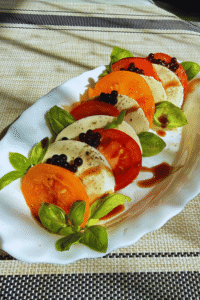 Caprese salotos - Viduržemio jūros receptas